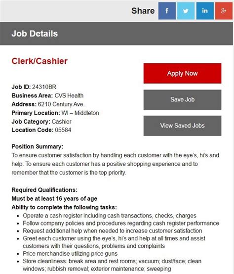 Apply to Retail Sales Associate, Pharmacy Technician, Operations Manager and more. . Cvs jobs